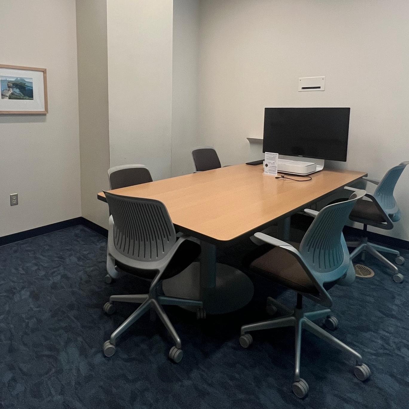 Photo of a Digital Collaboration Room